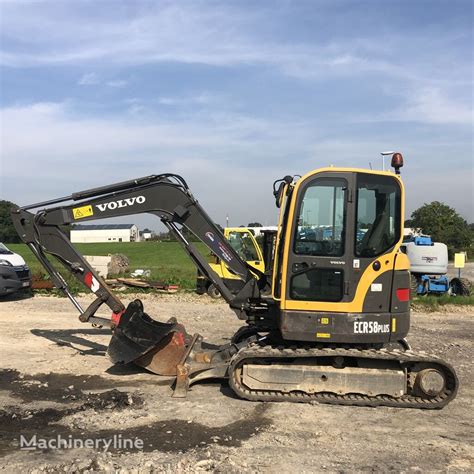 volvo 58 mini excavator|volvo ecr58 specifications.